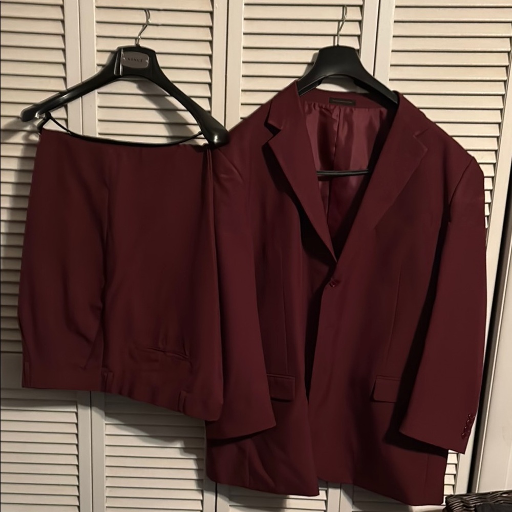 Black Pin Striped, 3pc Suit
 by Falcone